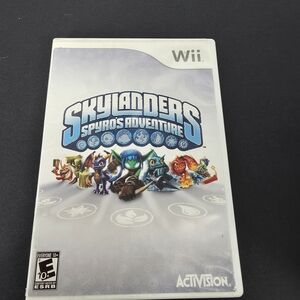 Skylanders Spyros Adventure Nintendo Wii 2011 Game Disc & Case TESTED Works Wii